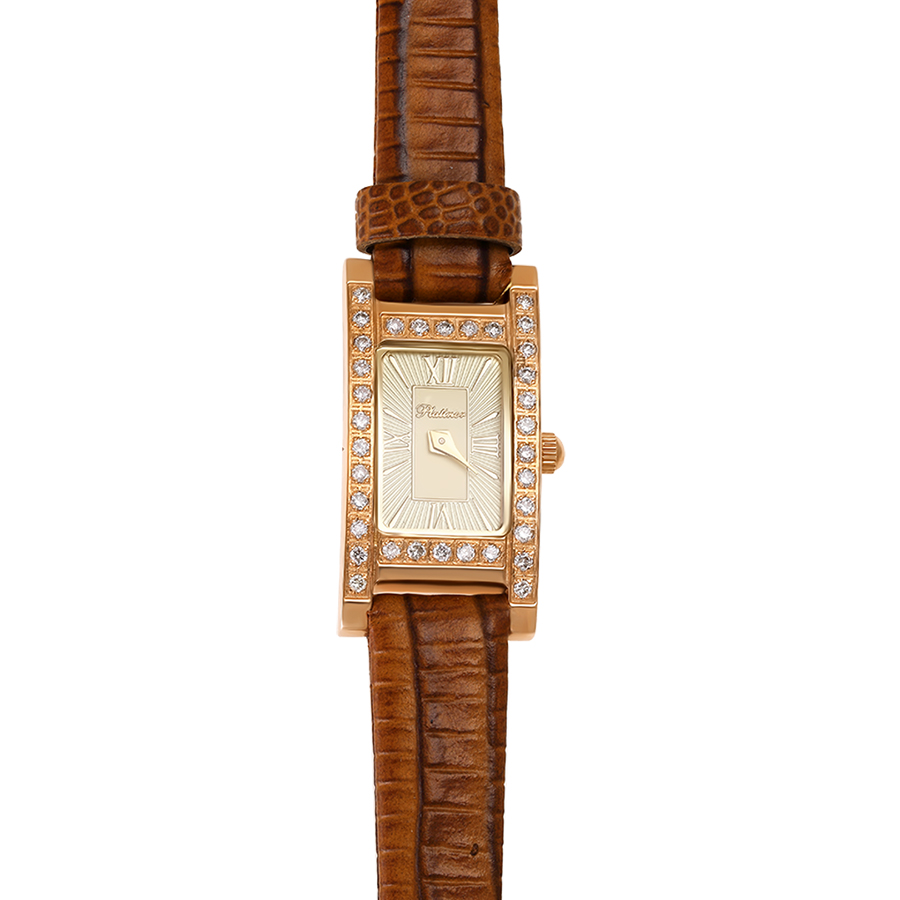 Часы женские "Мадлен", золото, бриллиант, 90551-4